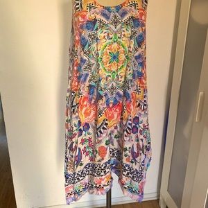 Dress/beach coverup. Multicolored Size M